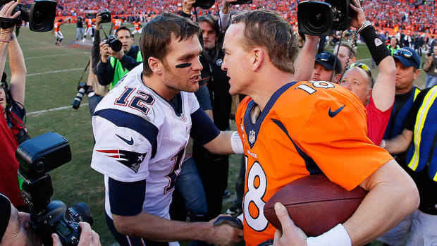 Peyton Manning got the better of Tom Brady in the AFC title game.